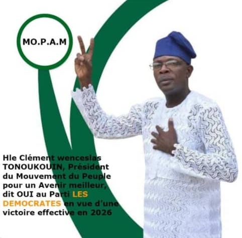 Loi d&rsquo;Amnesty au Bénin : L&rsquo;appel emphatique de Clément Wenceslas TONOUKOUIN pour une nouvelle ère de cohésion 